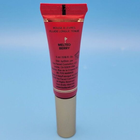Too Faced Melted Liquified Long Wear Lipstick Melted Berry - NEW - Picture 2 of 4